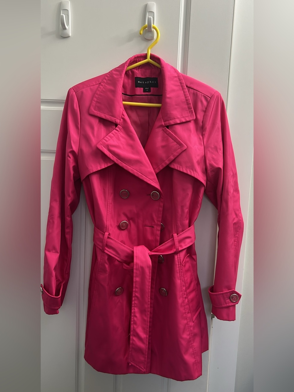 Pink Rain Trenchcoat
